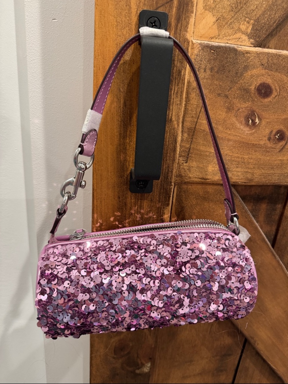 Coach Sequin Mini Wristlet - Picture 4 of 4